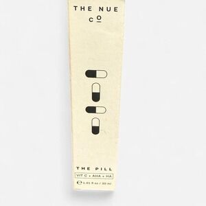The Nue Co The Pill AHA + Vitamin C + HA Full Size 1.0 fl oz NIB